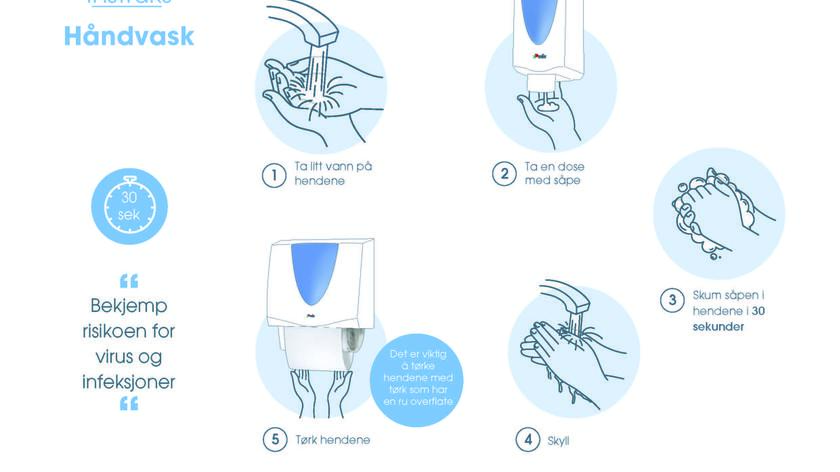 Instruks håndvask